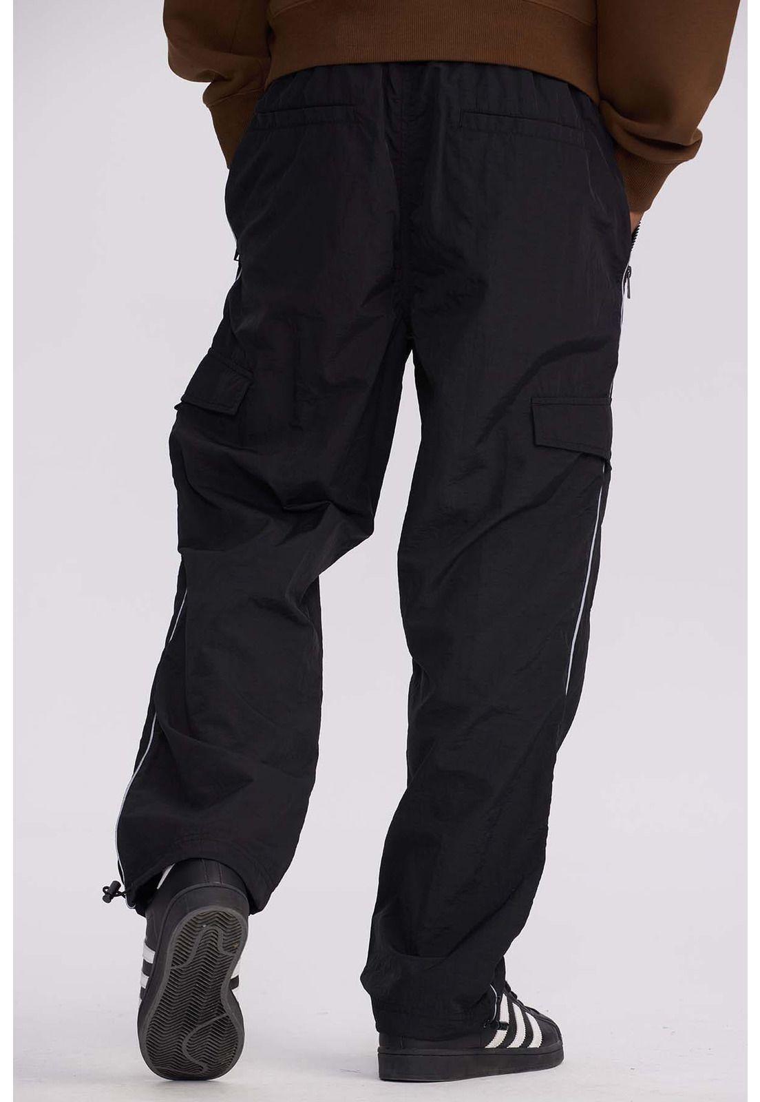 Pantalón Buzo Hombre Drill Negro-2