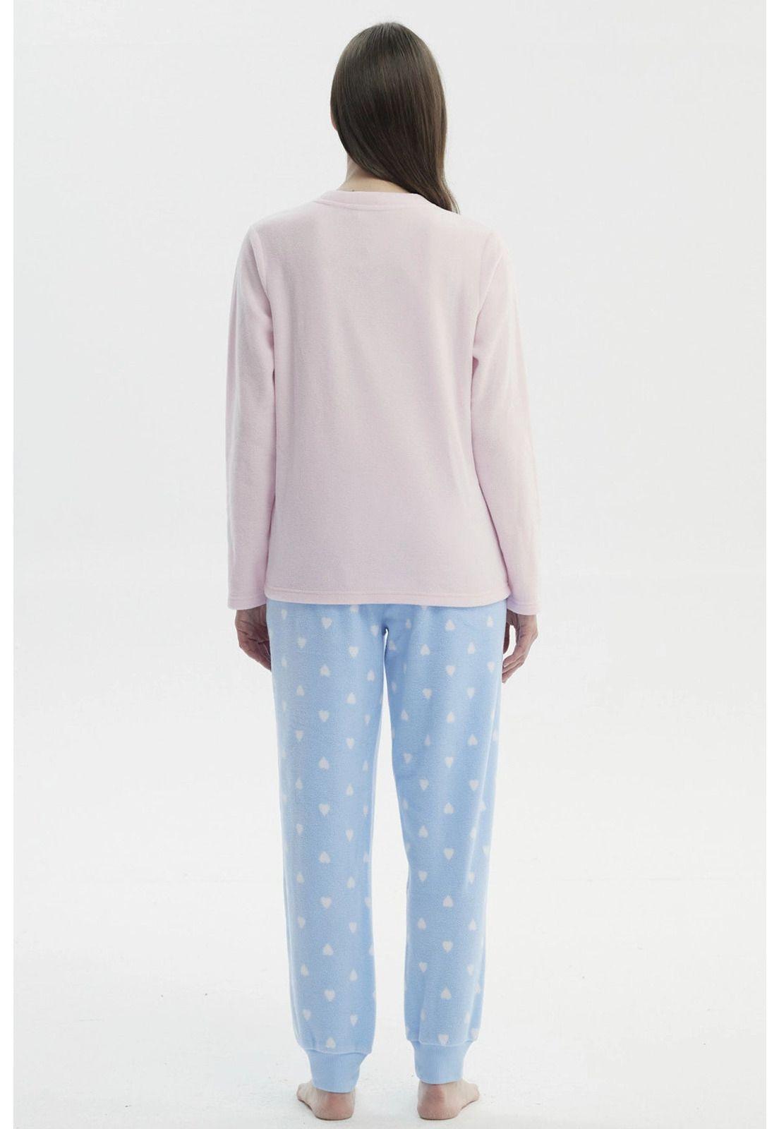 Pijama Mujer Polera Y Pantalón Lila - ll-2