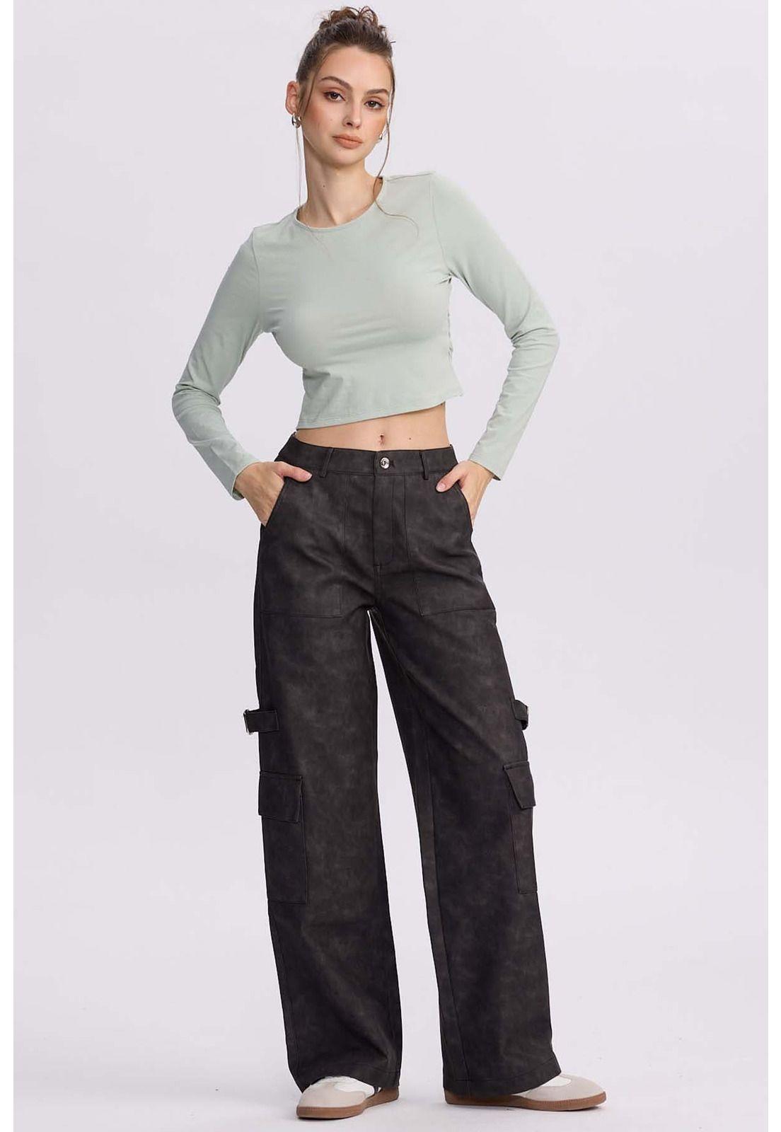 Polera Mujer Sin Espalda Verde Agua-3