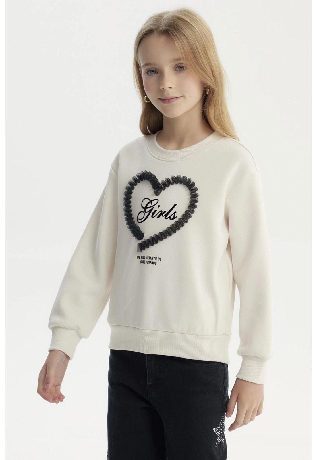 Polerón Niña Slim Crudo - lV-1