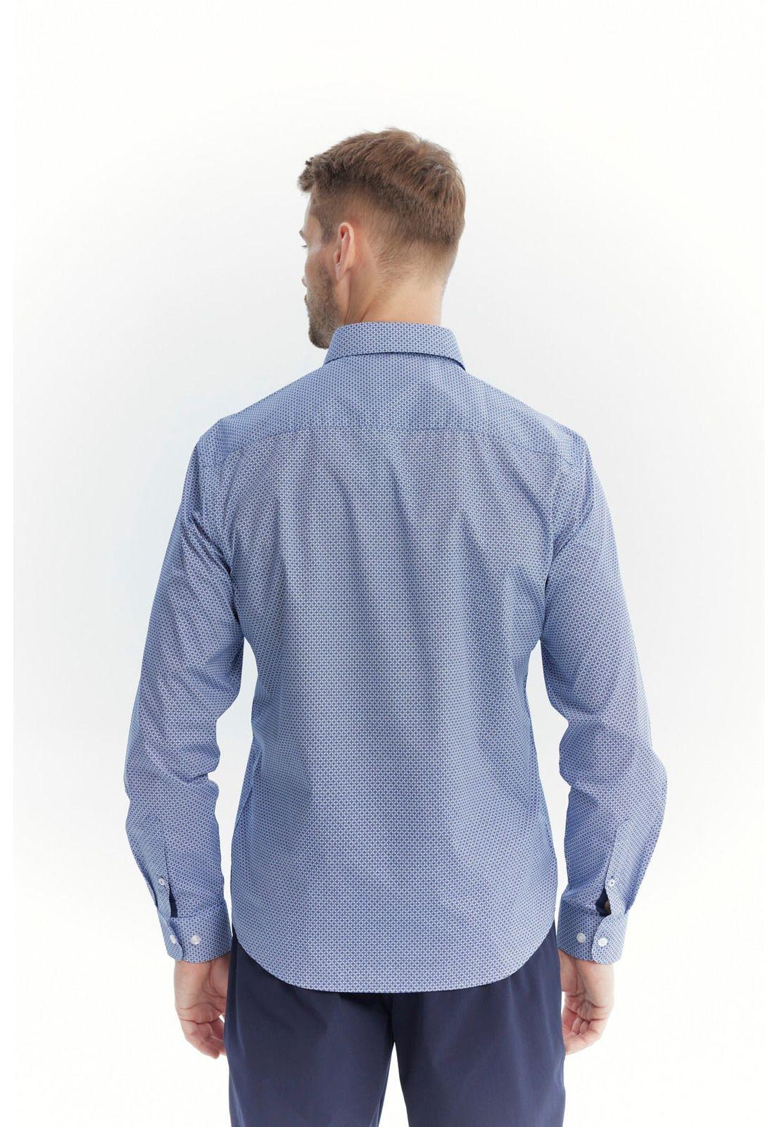Camisa Hombre Regular Blanco - ll-2