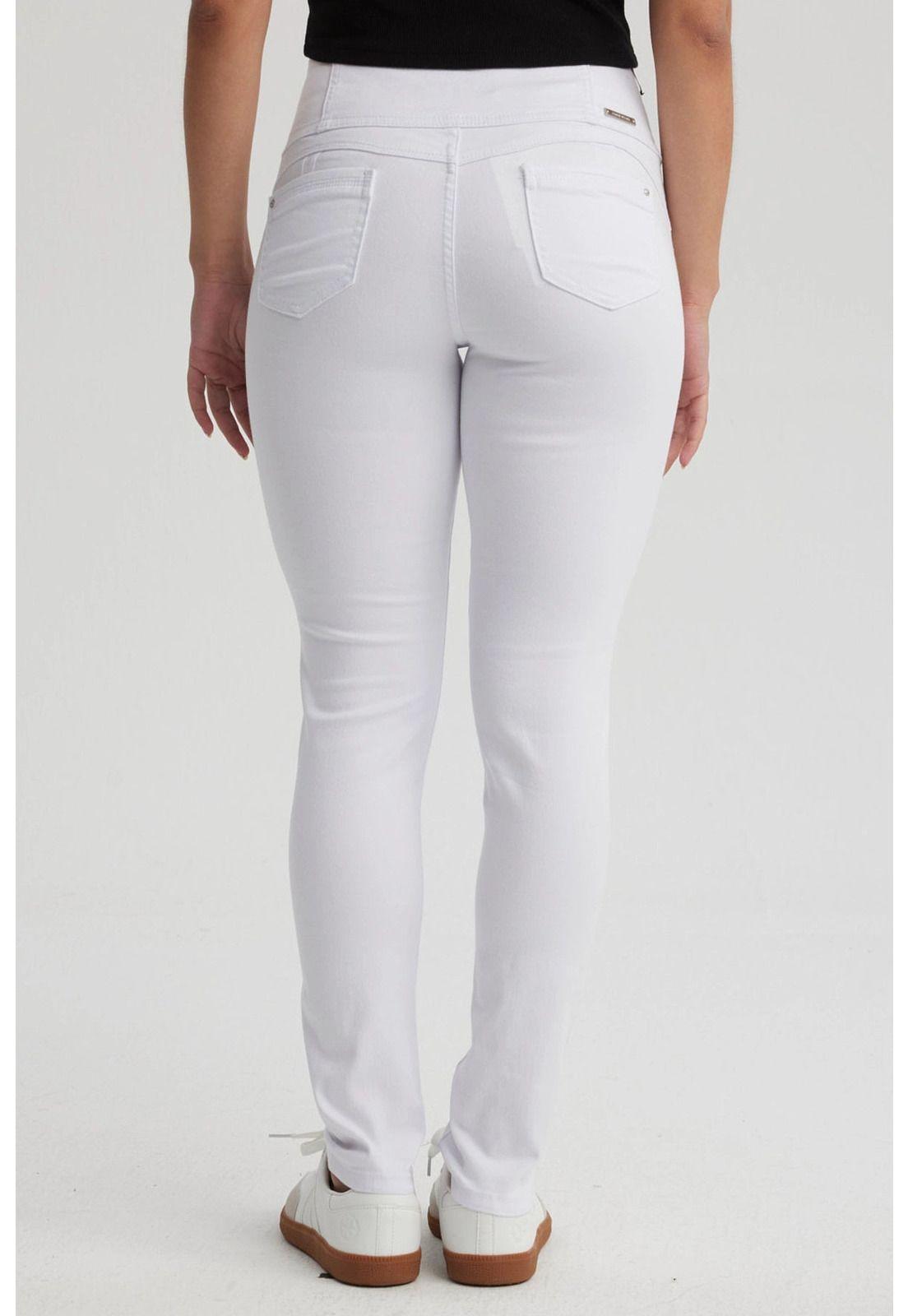 Jeans Mujer Push Up Jenny Blanco-2