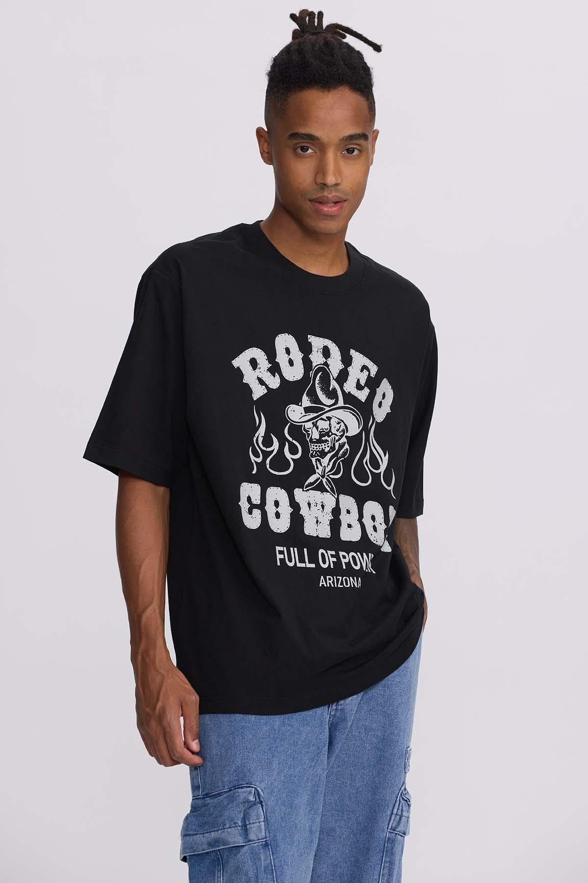 Polera Hombre Central West Negro II-0