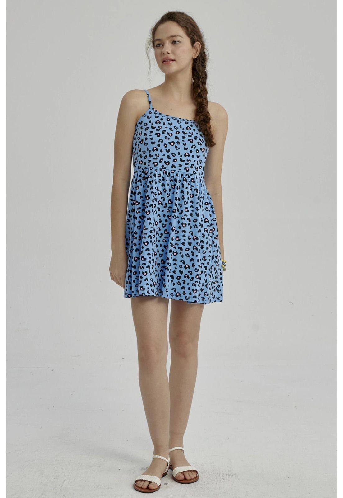 Vestido Niña Básico Teen Calipso-1