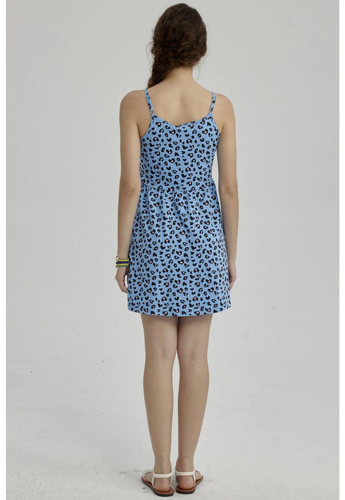 Vestido Niña Básico Teen Calipso-2