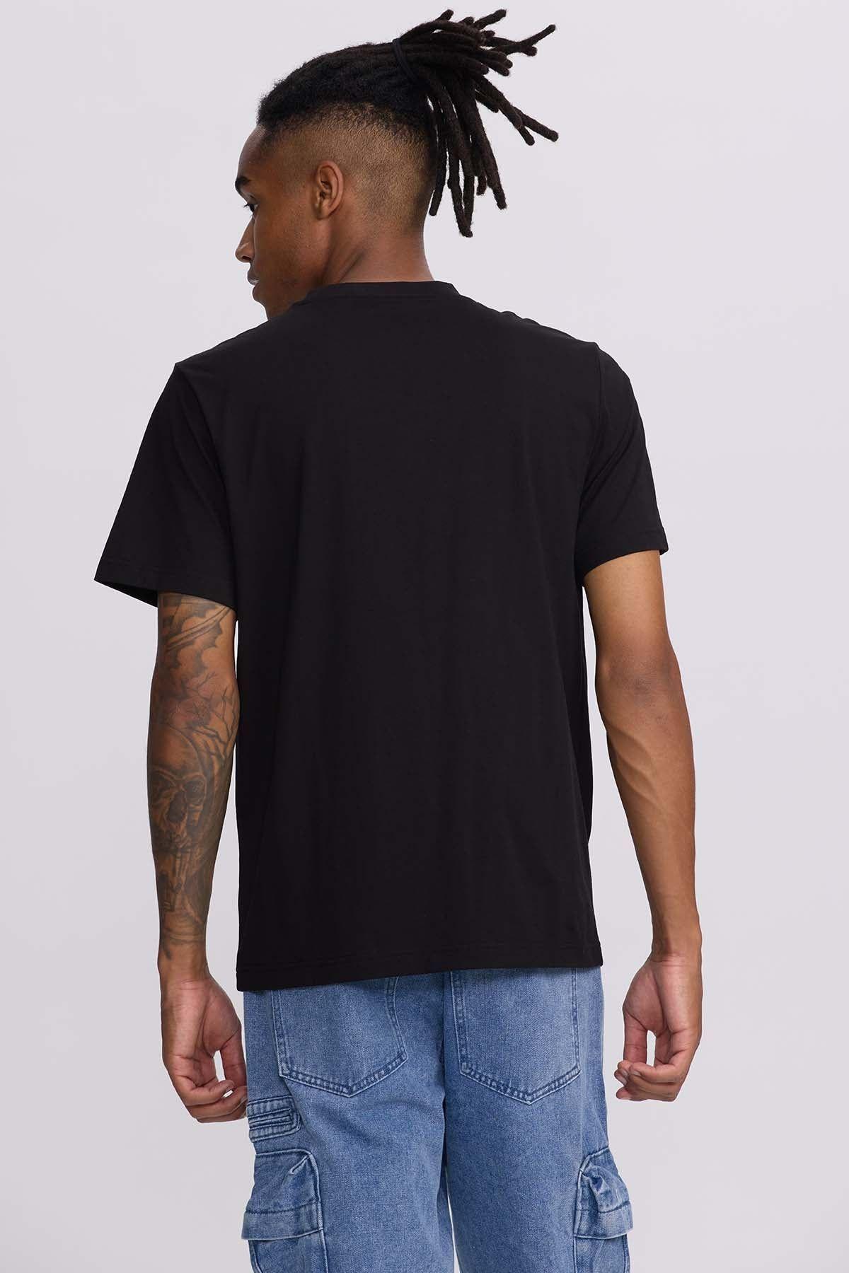 Polera Hombre Halcón Negro-2