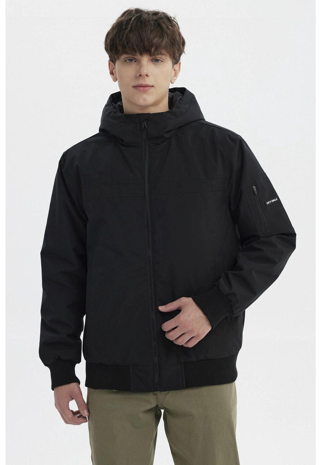 Chaqueta Hombre Slim Juvenil Negro - V-0