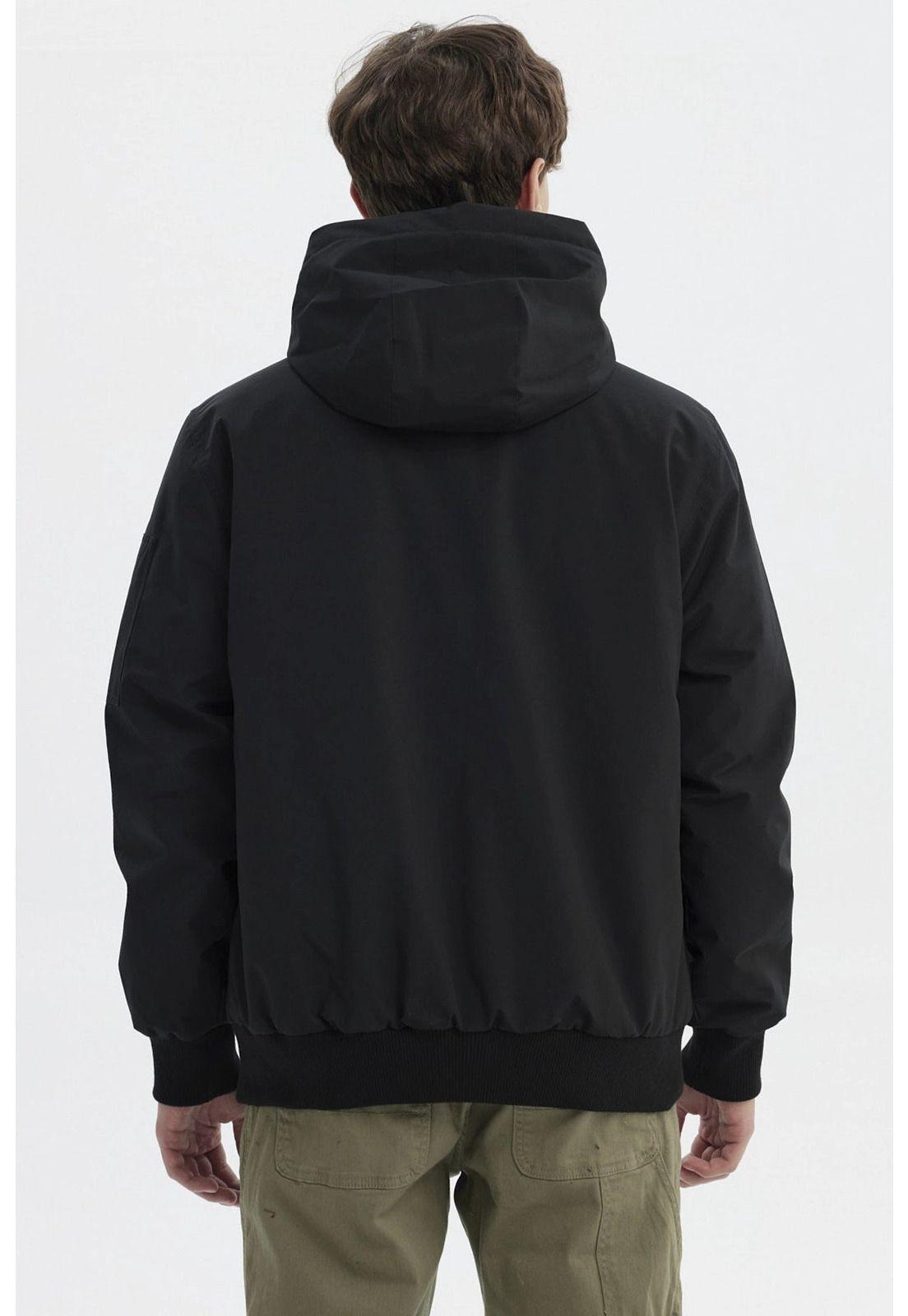 Chaqueta Hombre Slim Juvenil Negro - V-2