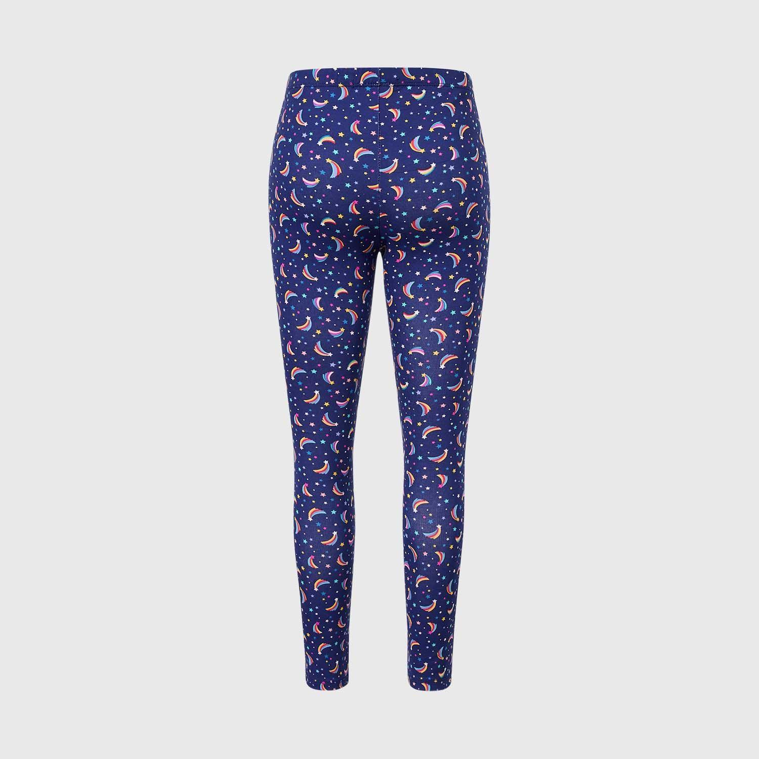 Calza Niña Bipack Lisa Print Lila-4