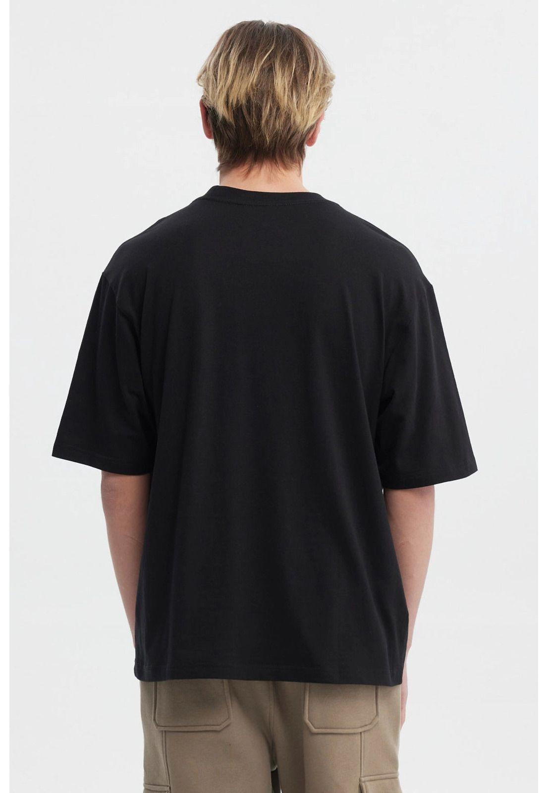 Polera Hombre Slim Negro - Vl-2