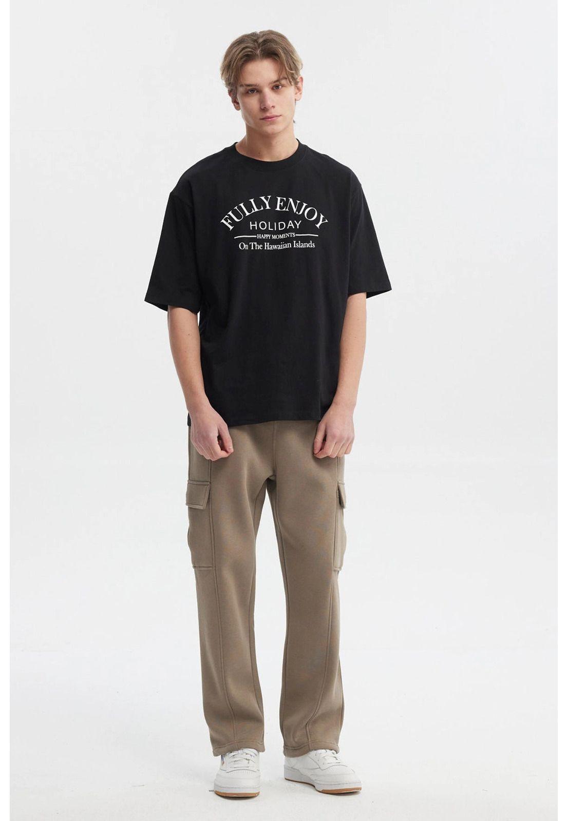 Polera Hombre Slim Negro - Vl-3