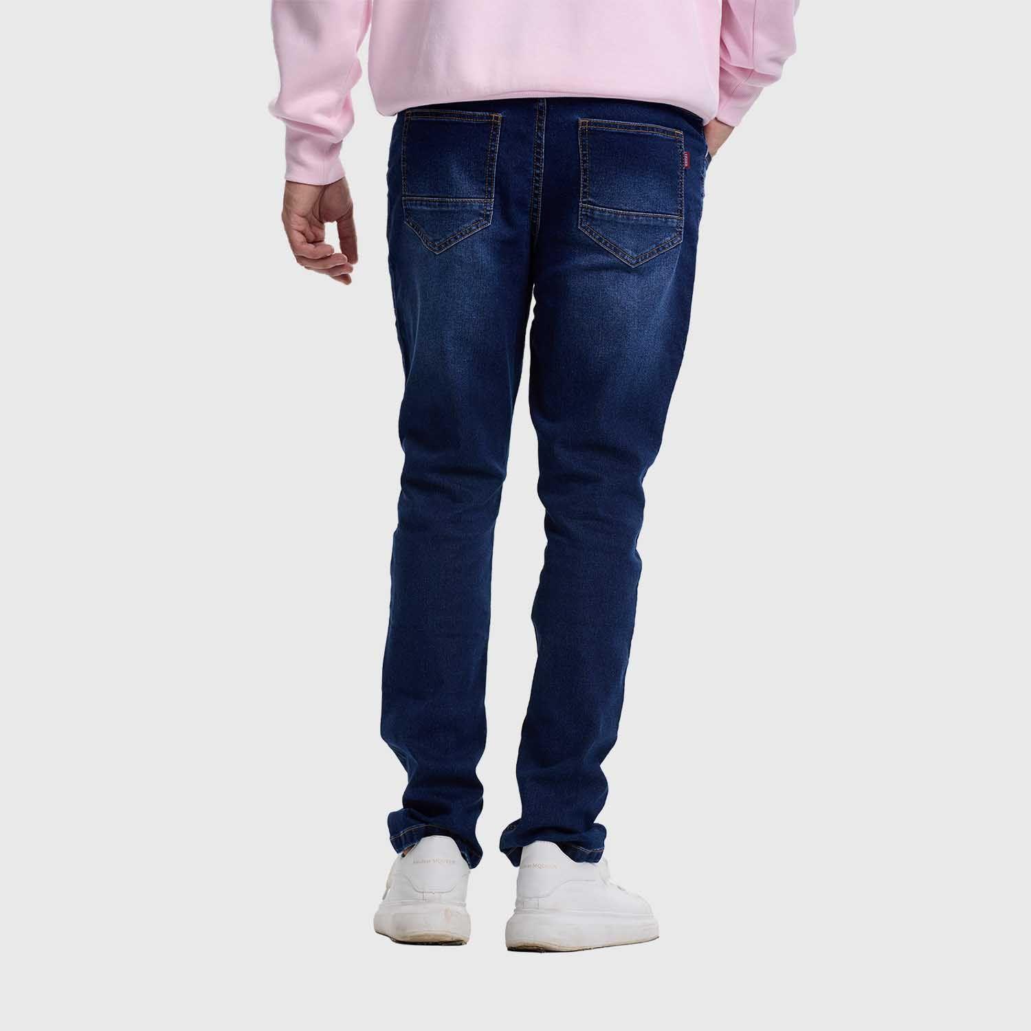 Jeans Hombre Slim Tendencia Azul Fashion's Park-2