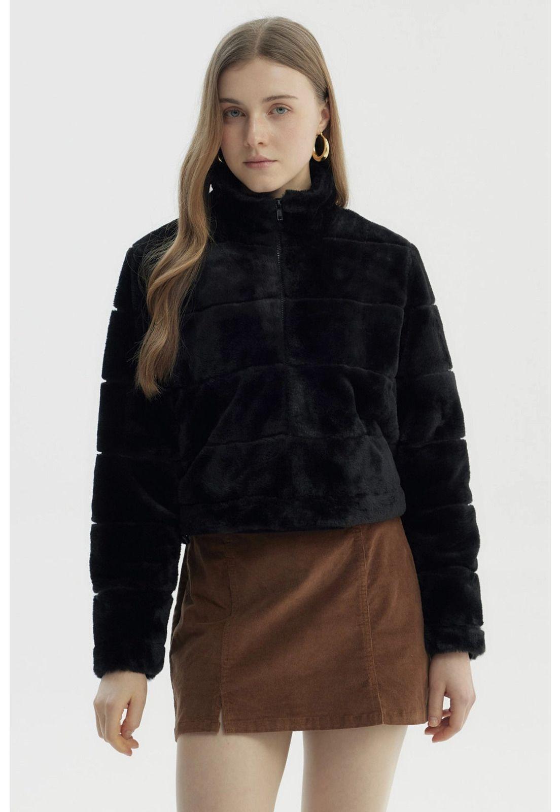 Chaqueta Mujer Juvenil Negro - ll-0