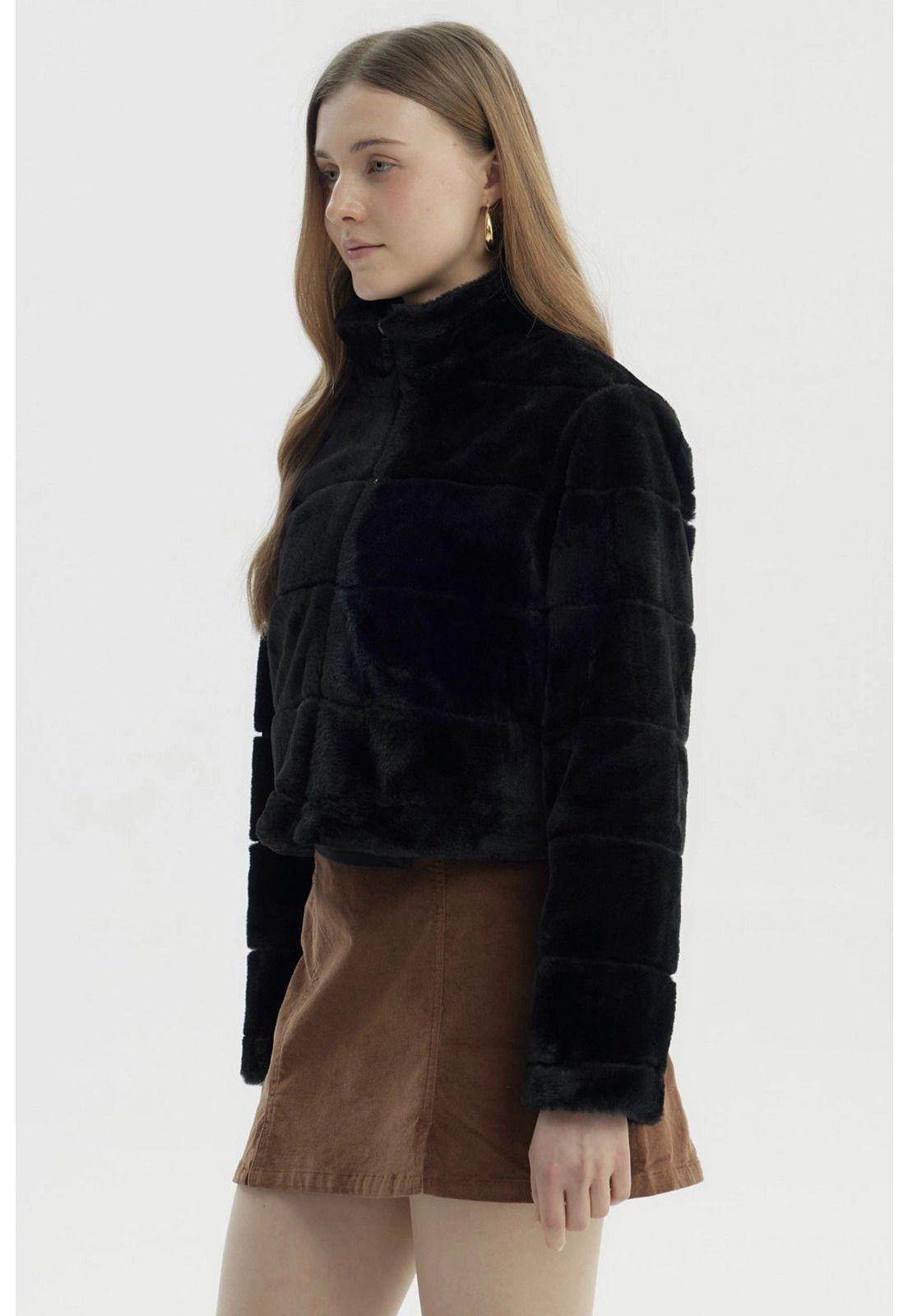Chaqueta Mujer Juvenil Negro - ll-1