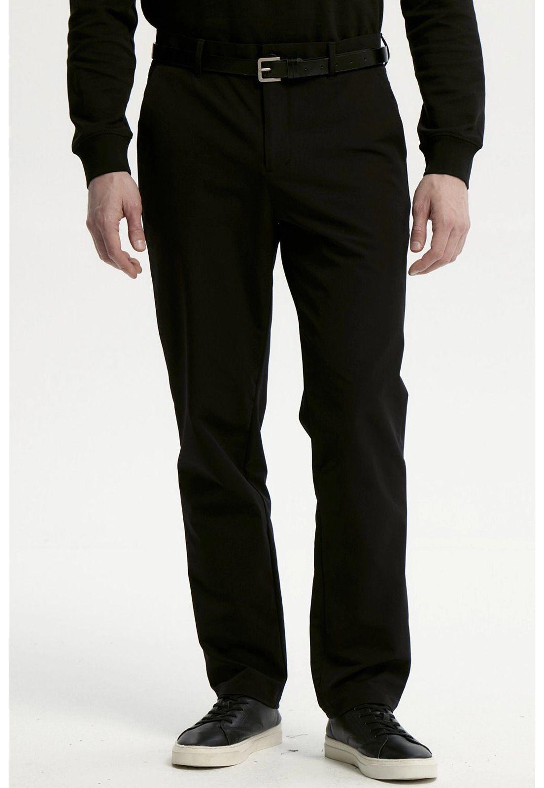 Pantalón Hombre Slim Negro - lll-0