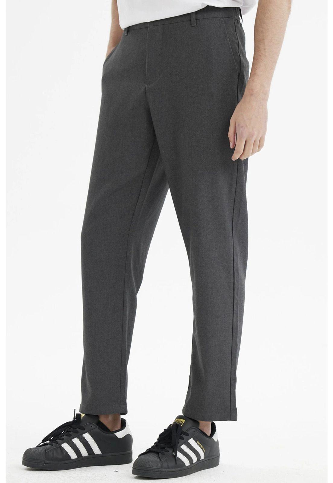 Pantalón Hombre Juvenil Gris-0