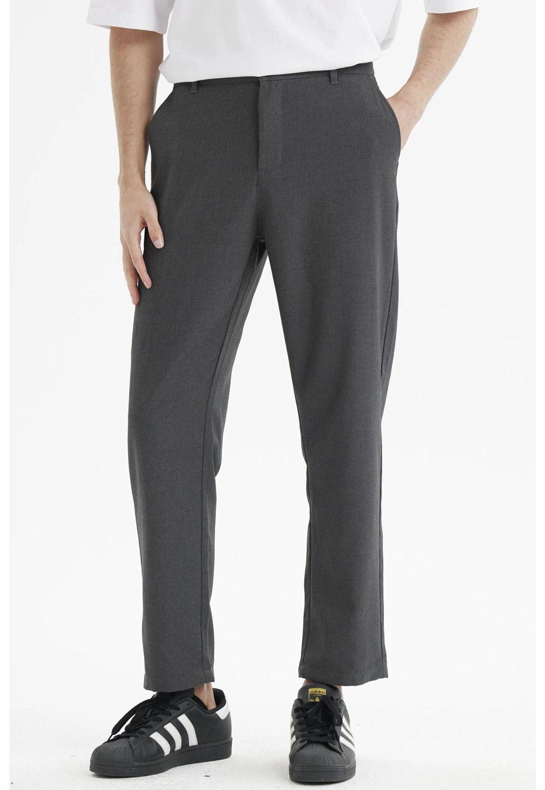 Pantalón Hombre Juvenil Gris-1