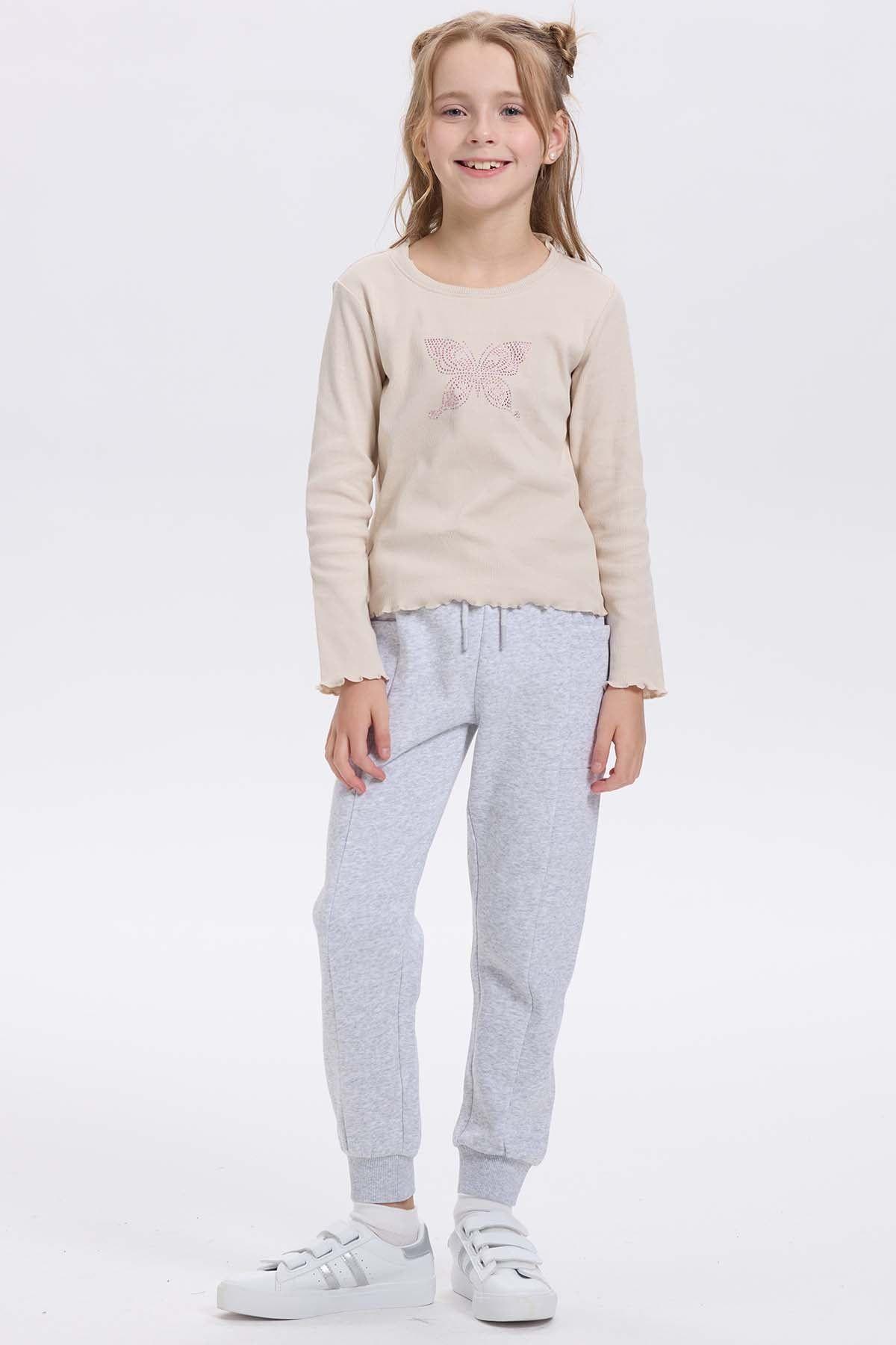 Pantalón Buzo Niña Bipack Rosado-7