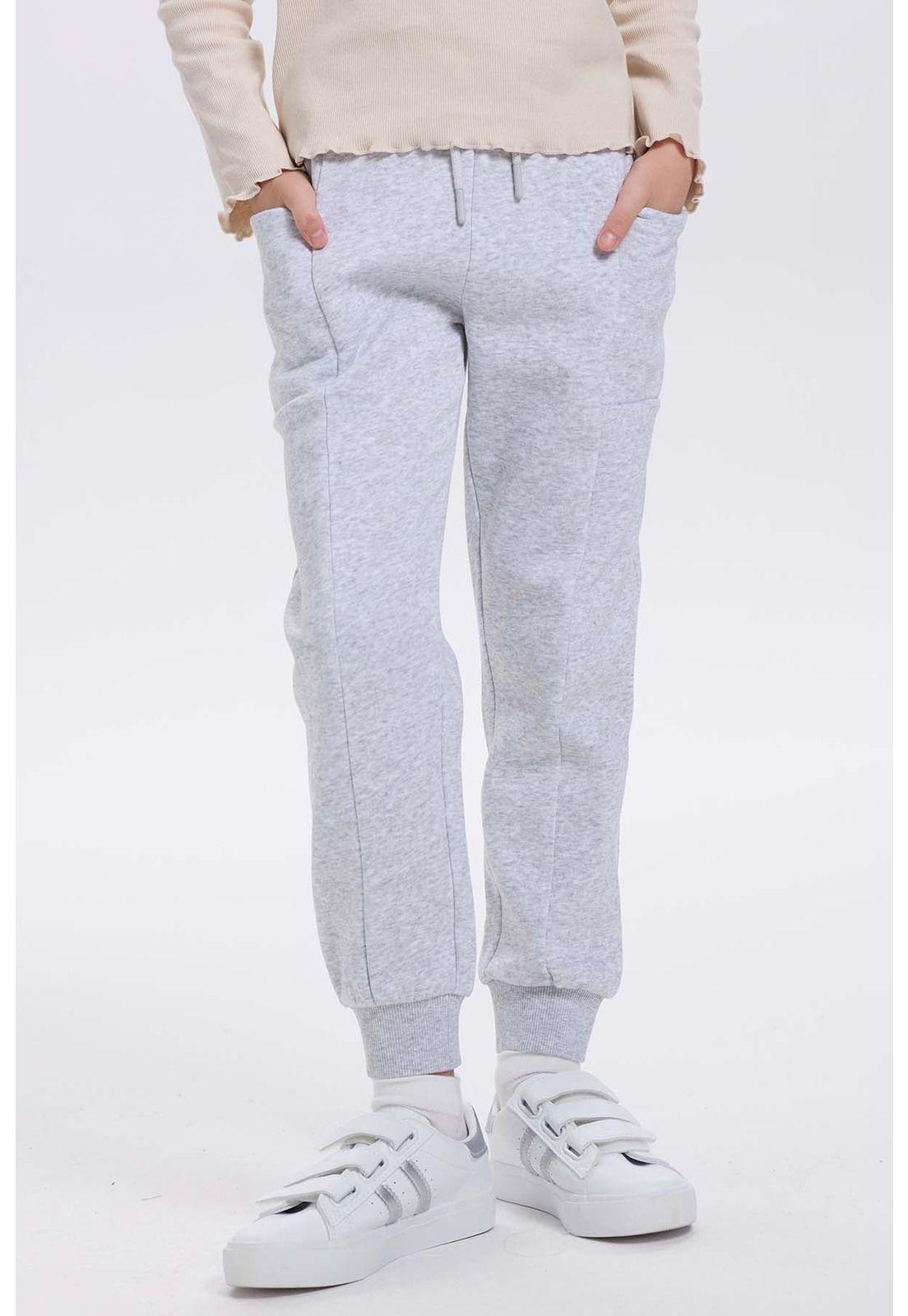 Pantalón Buzo Niña Bipack Rosado-1