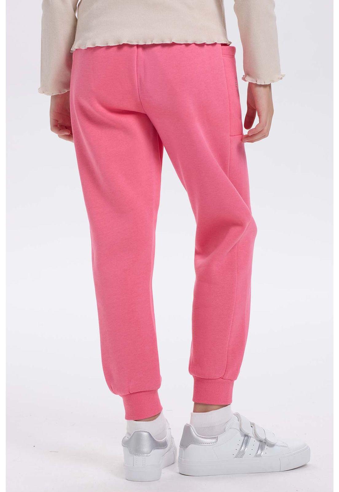 Pantalón Buzo Niña Bipack Rosado-2