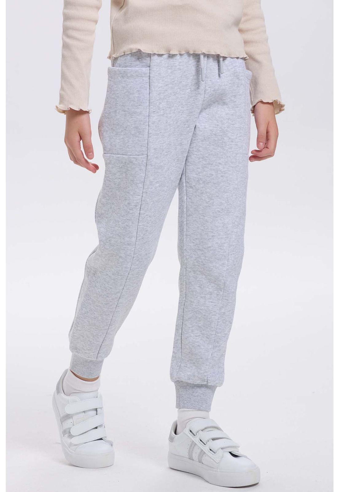 Pantalón Buzo Niña Bipack Rosado-6