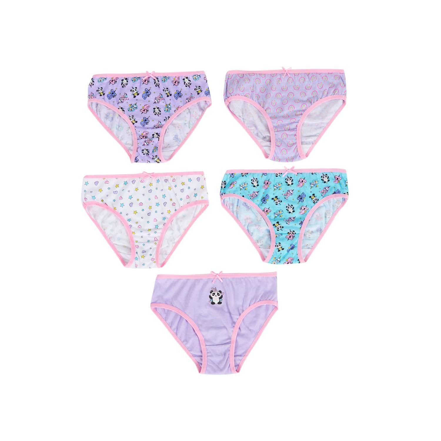 Calzón Niña 5Pack Full Print Lila Fashion's Park-0