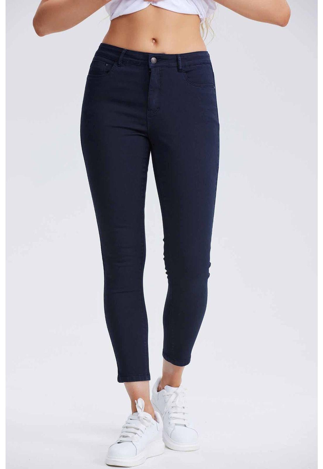 Jeans Mujer Skinny Azul-0