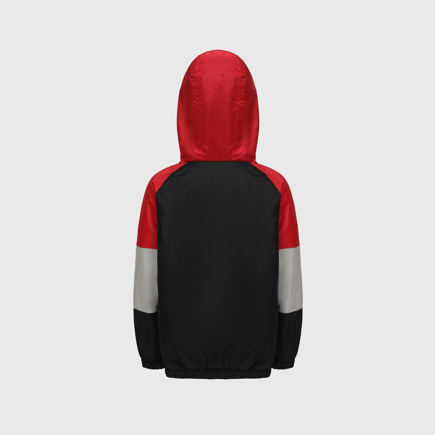 Chaqueta Niño Cortaviento Rojo-2