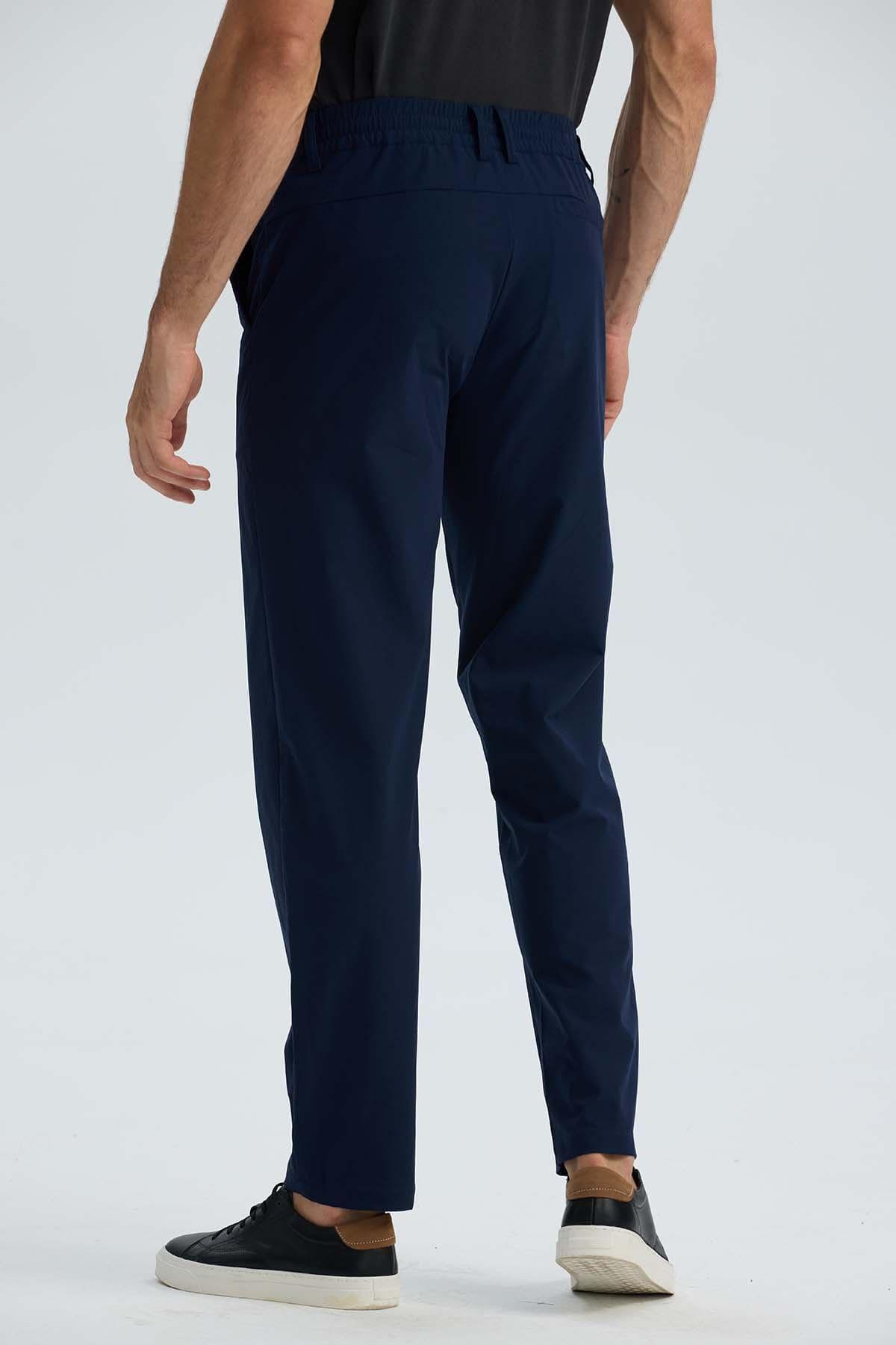 Pantalón Hombre 1 Bolsillo Comfort Azul Marino-3