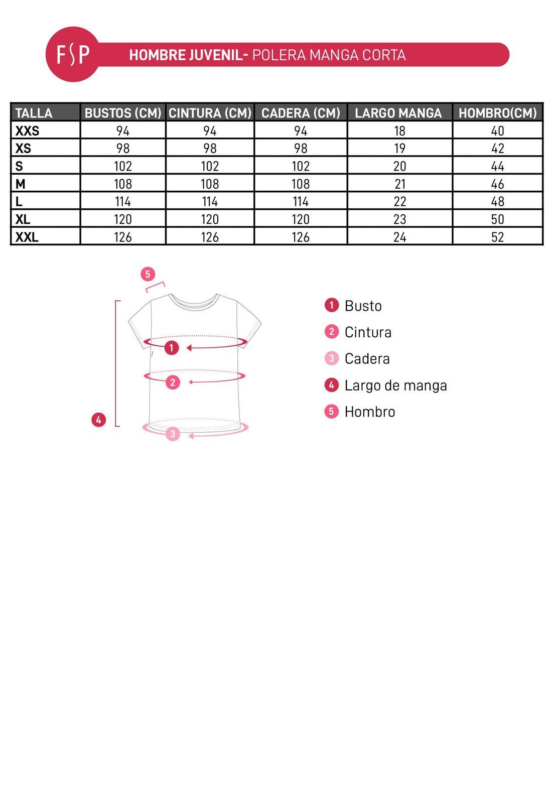 Polera Hombre Long Fit Básica Rosado - ll-4