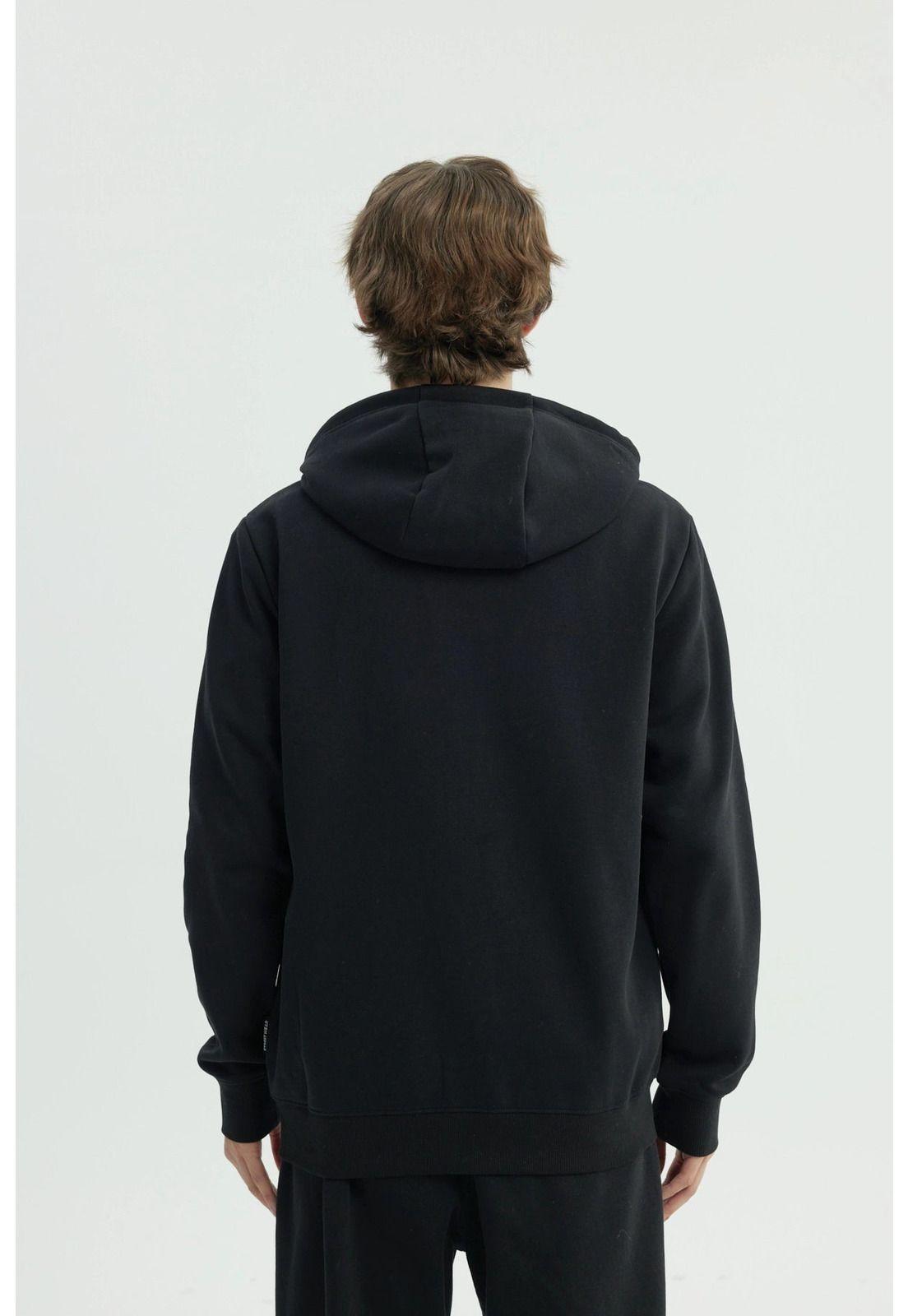 Polerón Hombre Regular Negro - lll-2