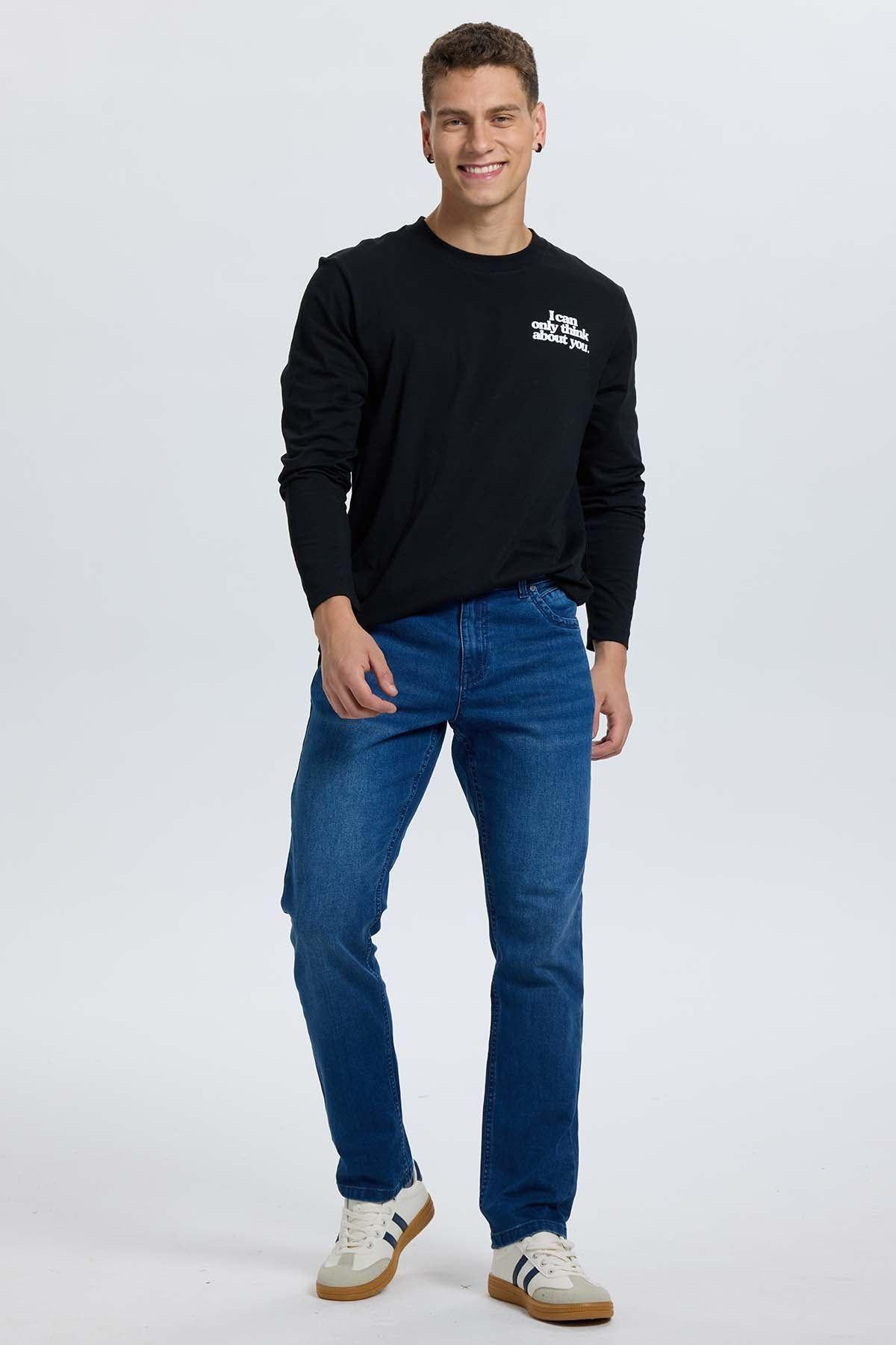 Jeans Hombre 701 Slim Azul-3