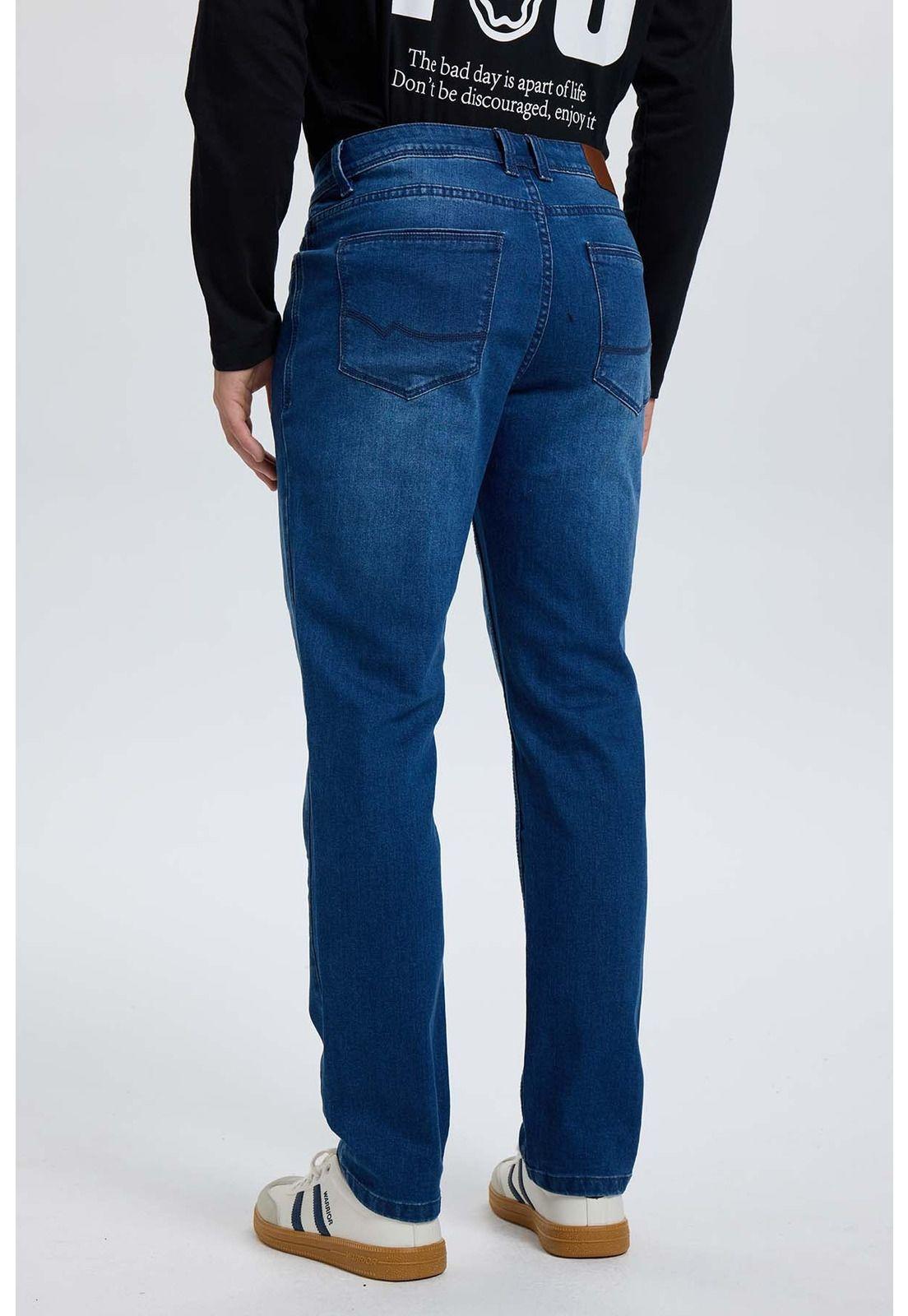 Jeans Hombre 701 Slim Azul-2