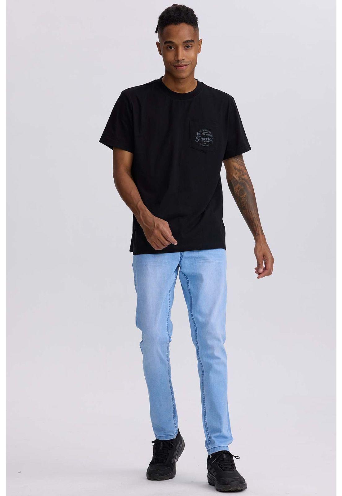 Jeans Hombre 102 Skinny Azul Claro-3