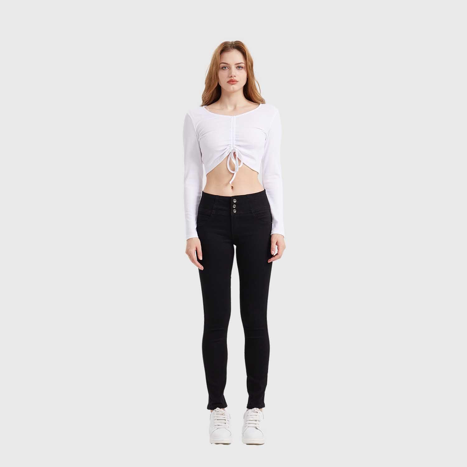 Jeans Mujer Skinny Castilla Negro-3