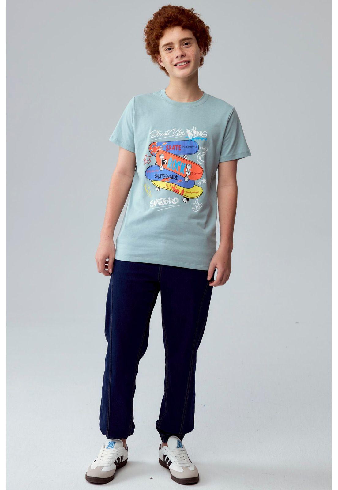 Jeans Niño Jogger Azul Oscuro-3