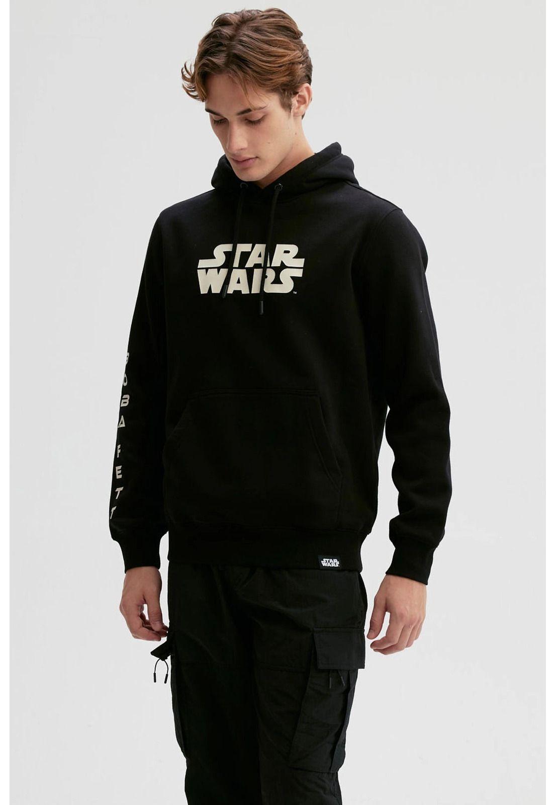 Polerón Hombre Star Wars Negro - lV-2