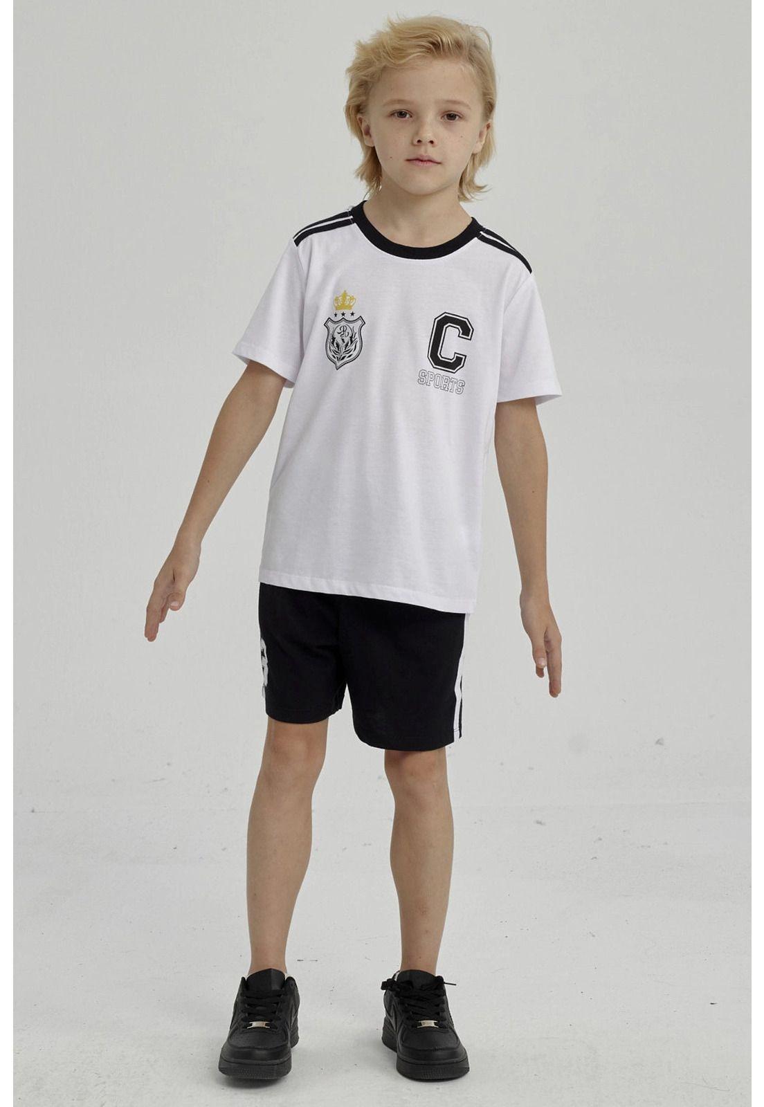 Pijama Niño Print Negro-1