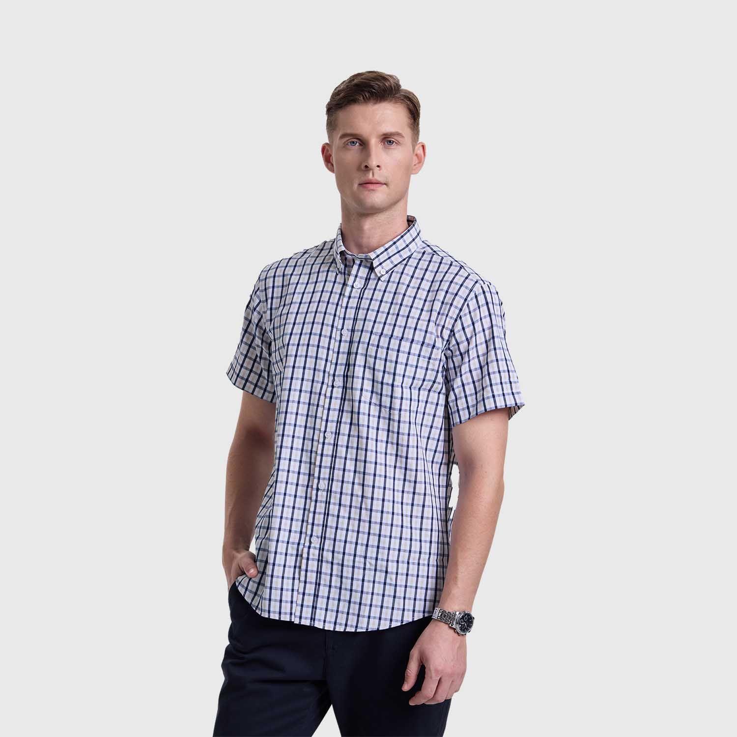 Camisa Hombre Rapport Mostaza Fashions Park-1