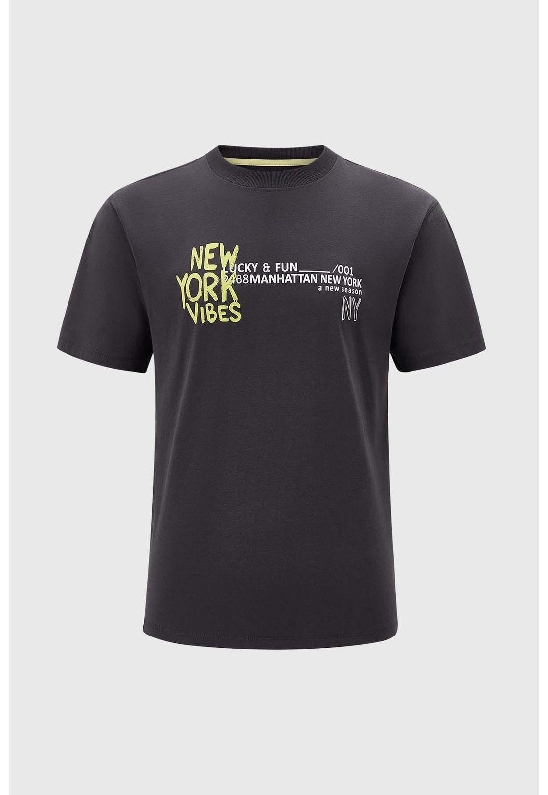 Polera Niño Oversize Estampado Marengo-0