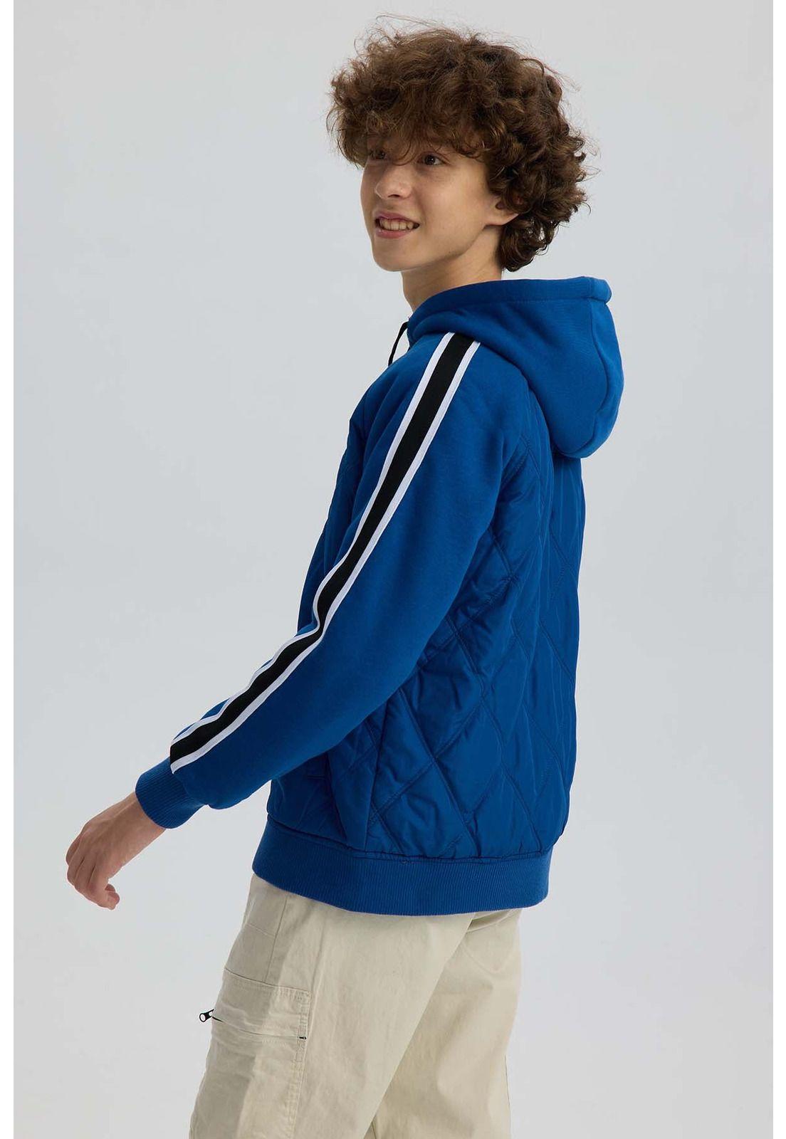 Chaqueta Niño Bomber Azul-2