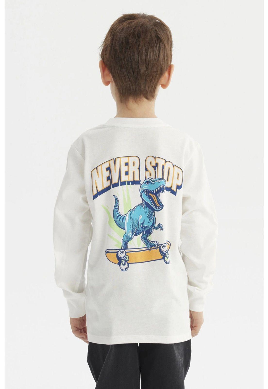 Polera Niño Toddler Print Crudo-2