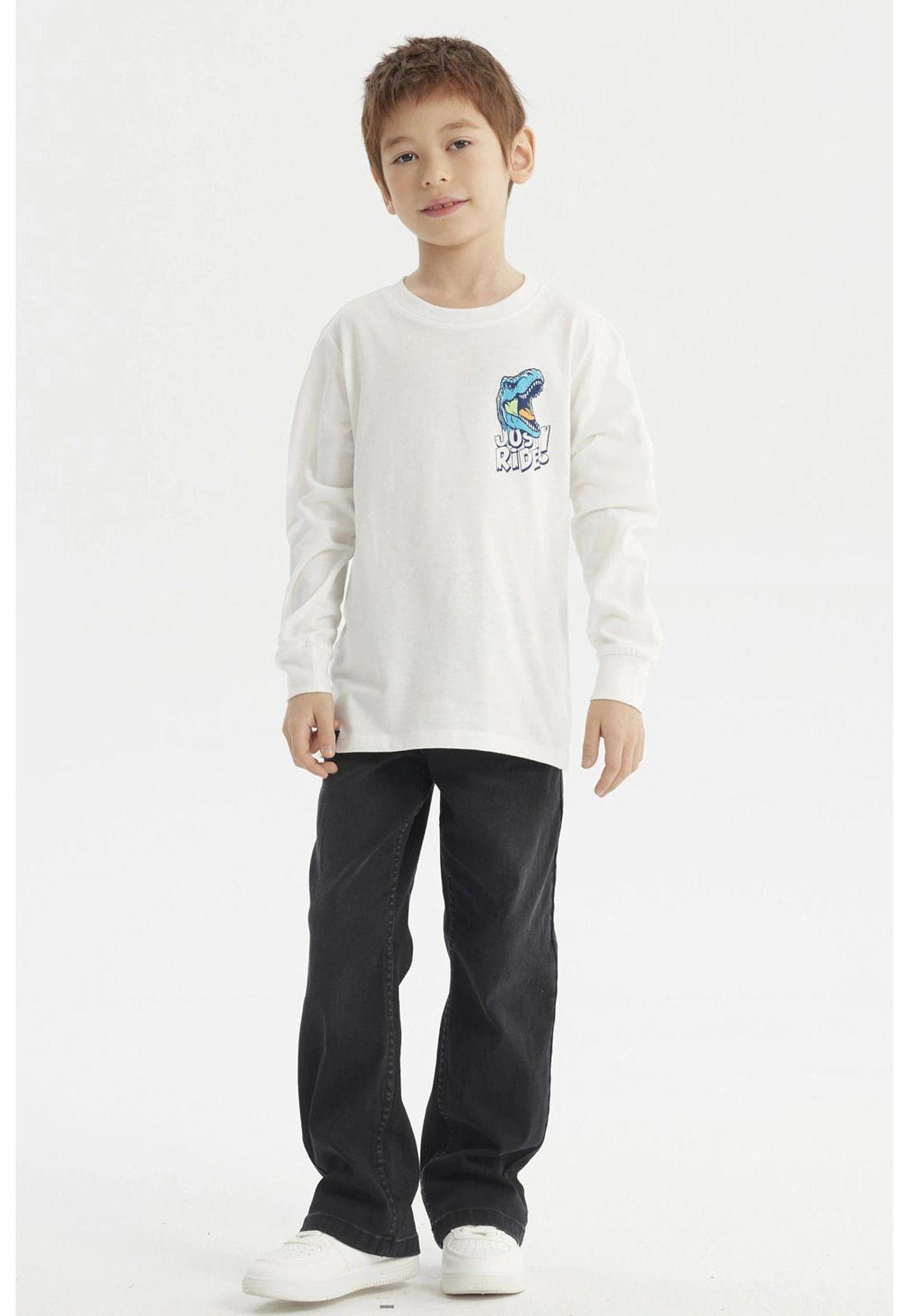 Polera Niño Toddler Print Crudo-3