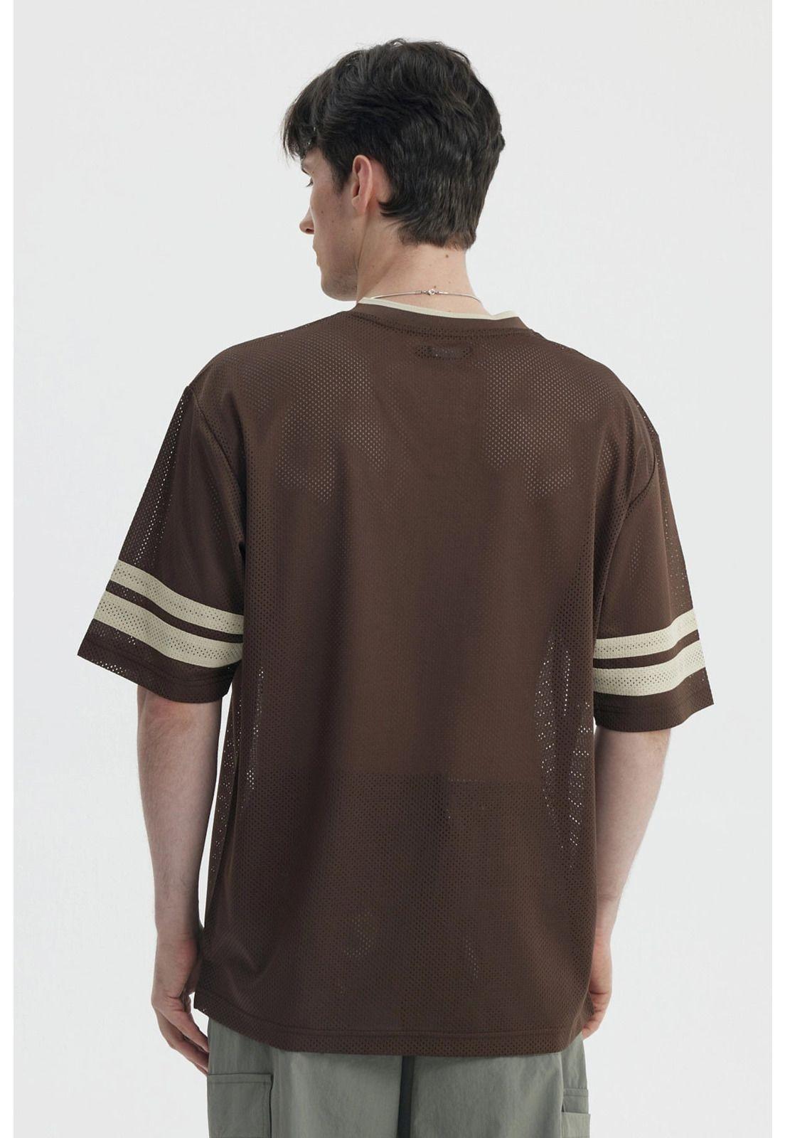 Polera Hombre Oversize Chocolate- ll-2