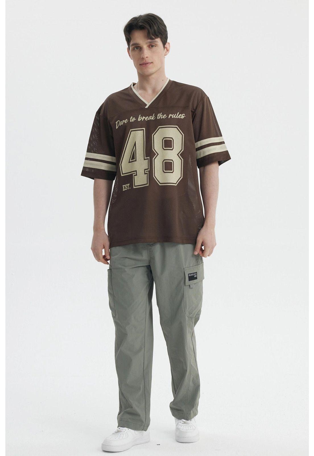 Polera Hombre Oversize Chocolate- ll-3