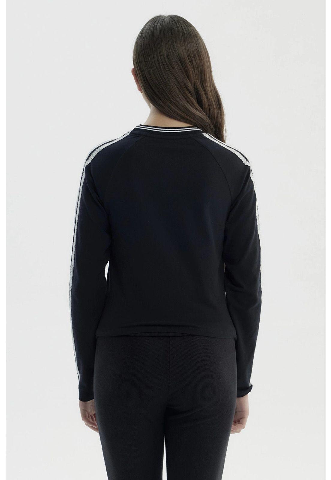 Polera Niña Slim Negro - ll-2