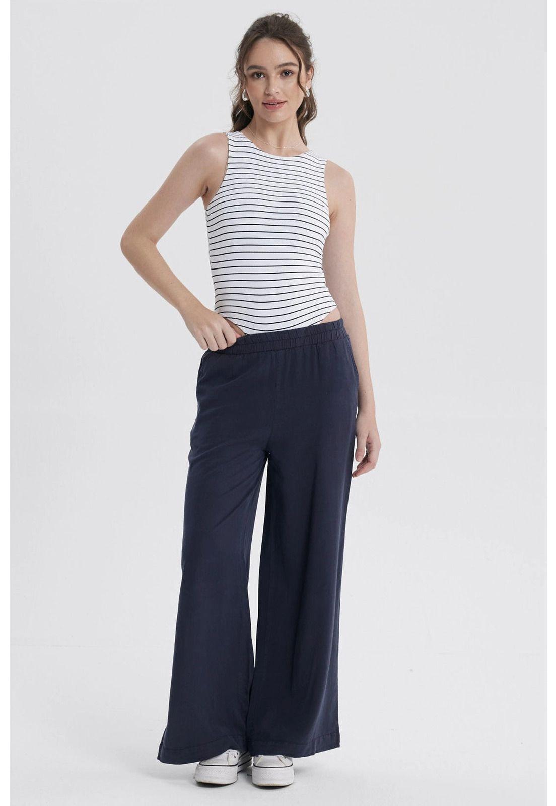 Polera Mujer Body Basic Blanco / Negro-3