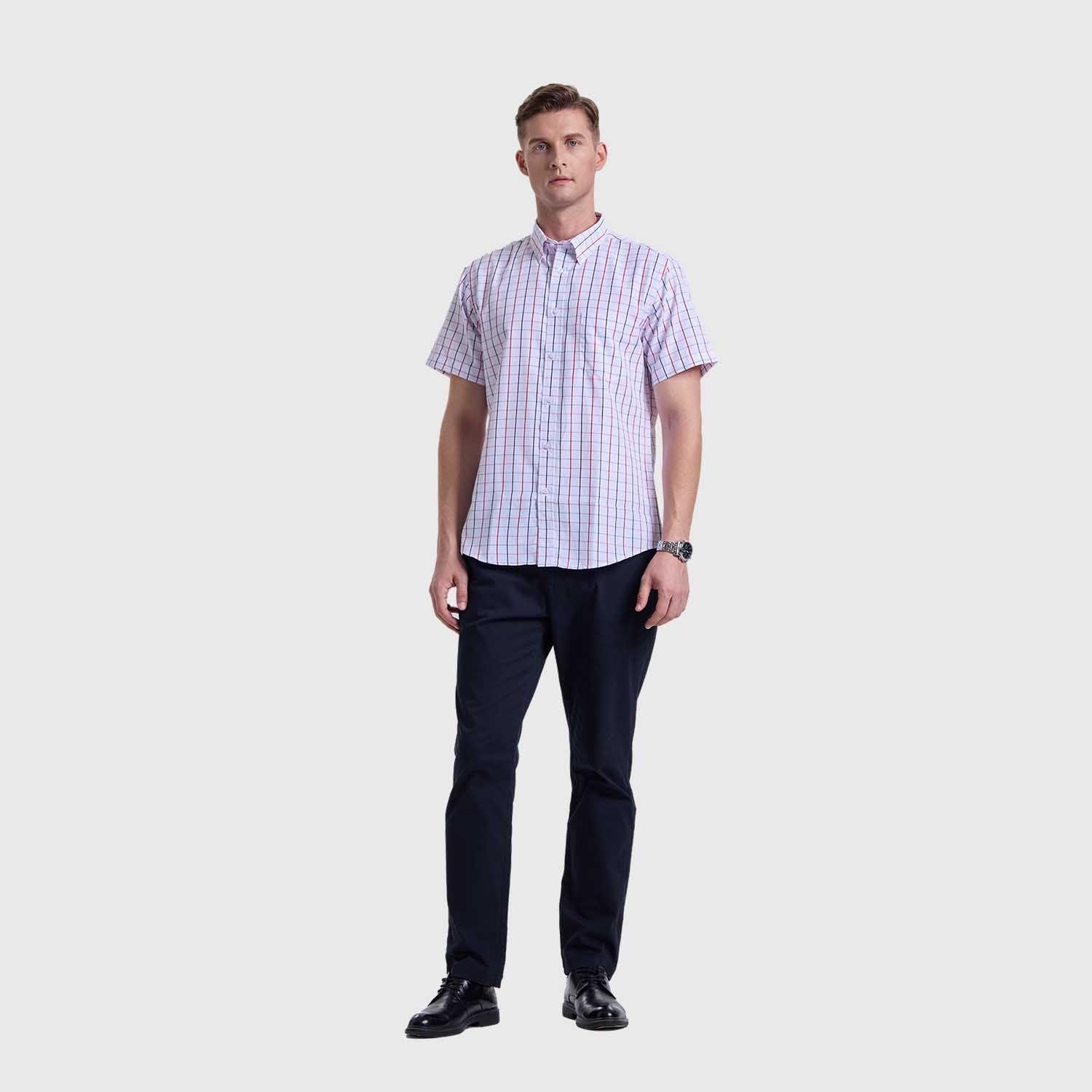Camisa Hombre Rapport Blanco Fashions Park-3