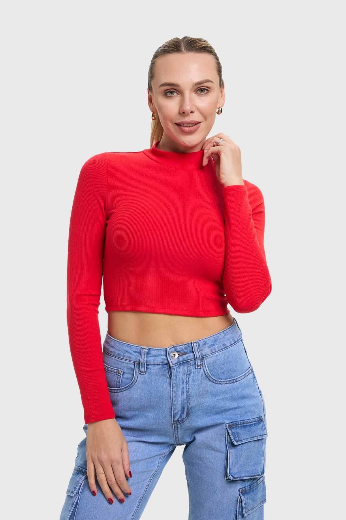 Polera Mujer Beatle Rojo-4
