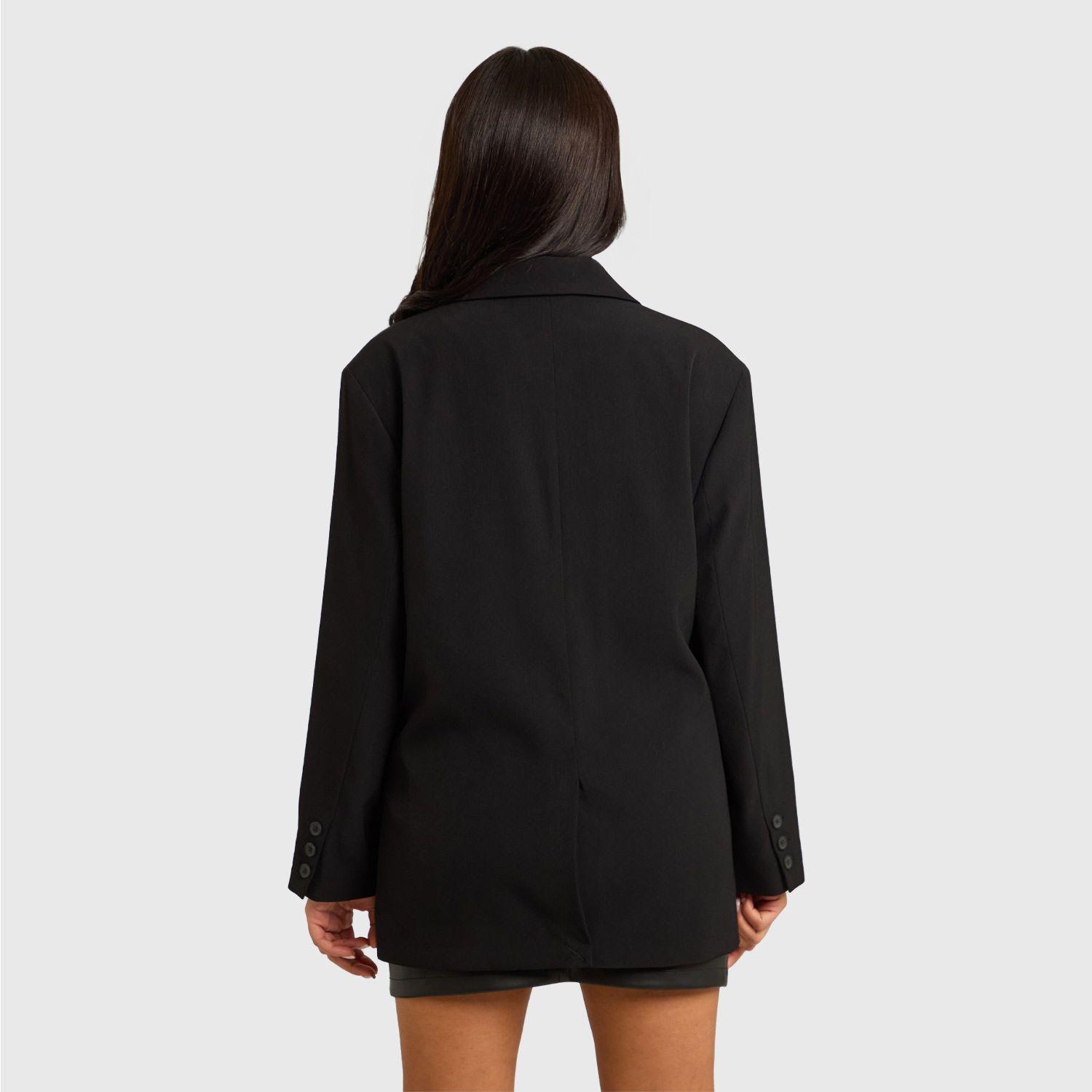 Blazer Mujer Oversize Joya Negro Fashion's Park-2
